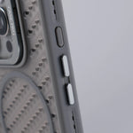 Translucent Mesh Cooling MagSafe Case for iPhone 15 Series