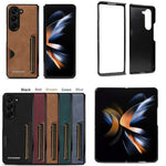 Samsung Galaxy Z Fold 5 Retro Leather Case