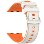 Comfort-Fit Silicone Sports Strap for Apple Watch