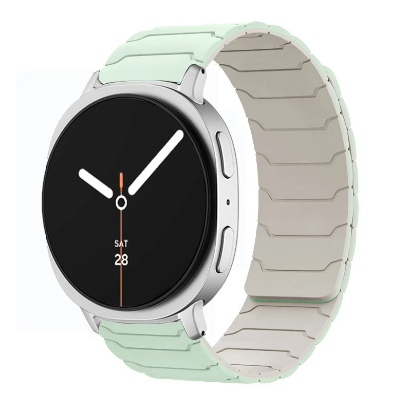 Sport Silicone Band with Magnetic Clasp for Samsung Galaxy Watch 8 / Galaxy Watch 8 Classic