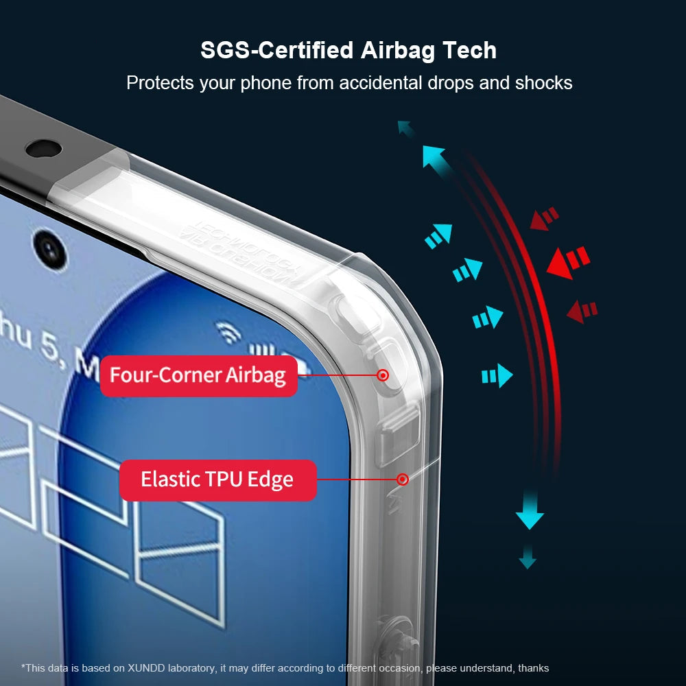 Shockproof Airbag Acrylic Case with Camera Lens Protection for Nothing Phone (4a) Series
