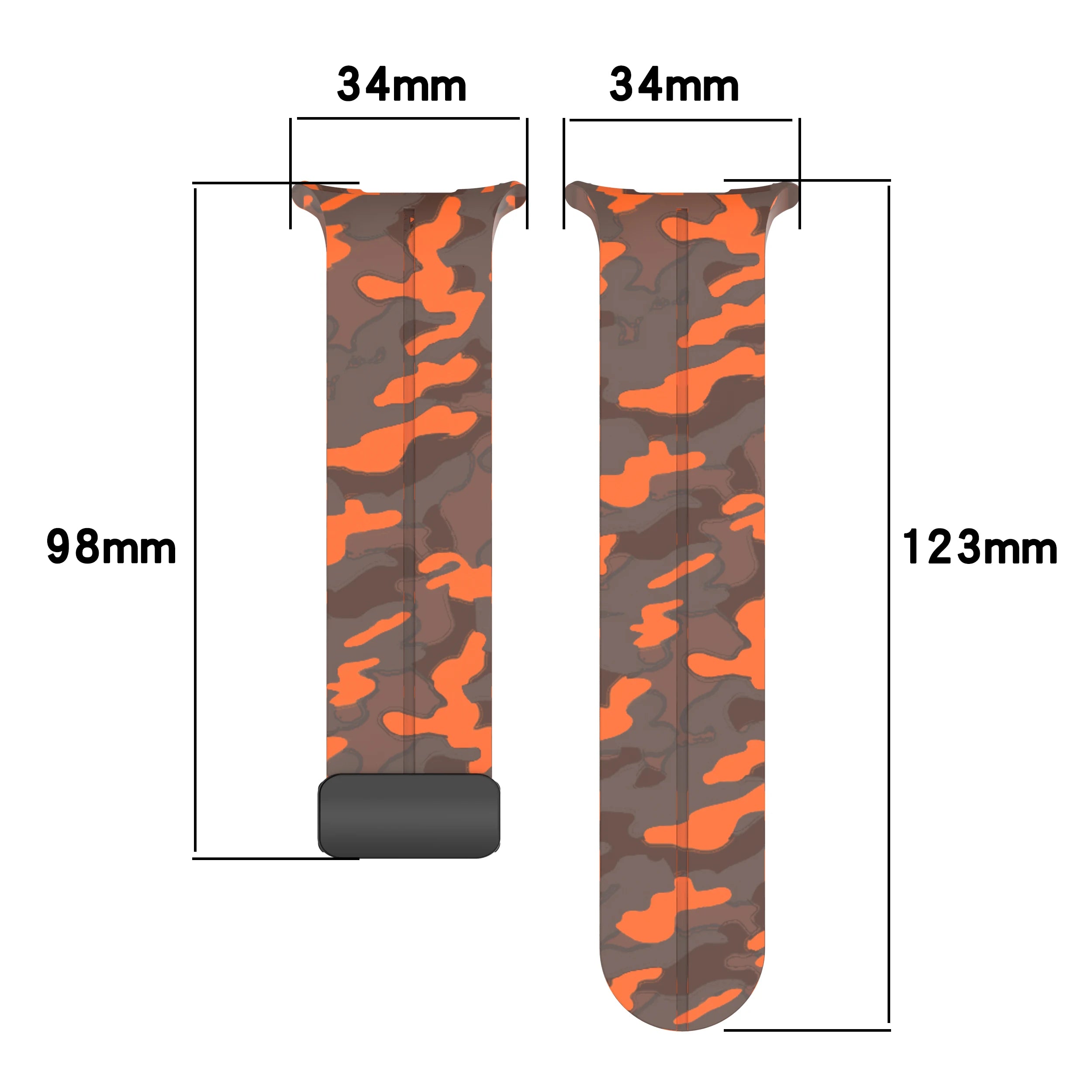 Sports Silicone Strap with Magnetic Clasp for Samsung Galaxy Watch Ultra