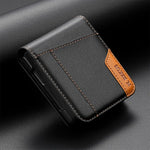 Samsung Galaxy Z Flip 7 Leather Wallet Case