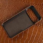 Crocodile Textured Magnetic Leather Case for Google Pixel 9 Series