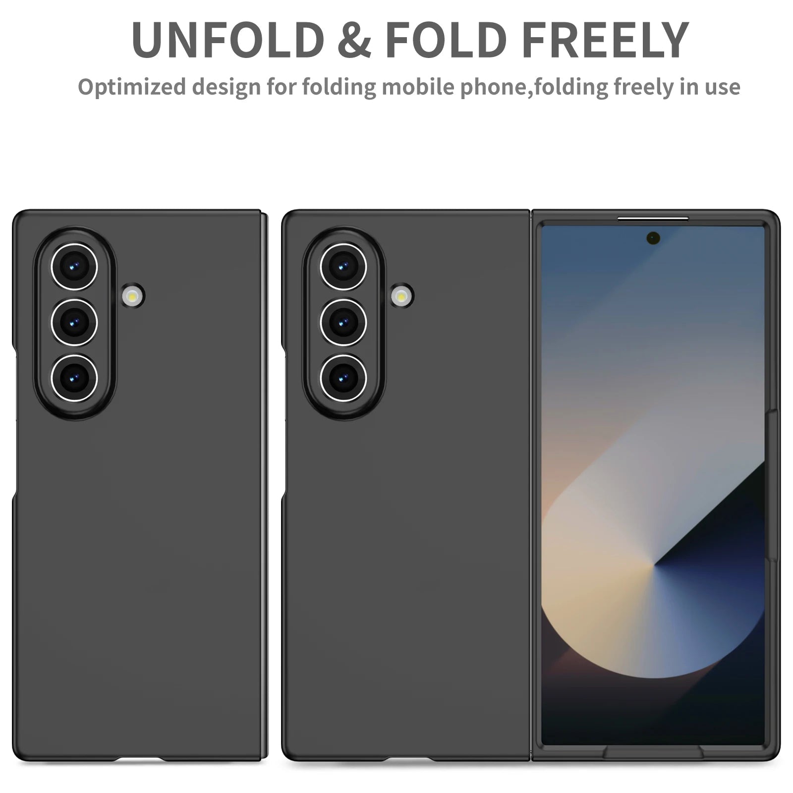 Stylish Folding Protective Case for Samsung Galaxy Z Fold 6