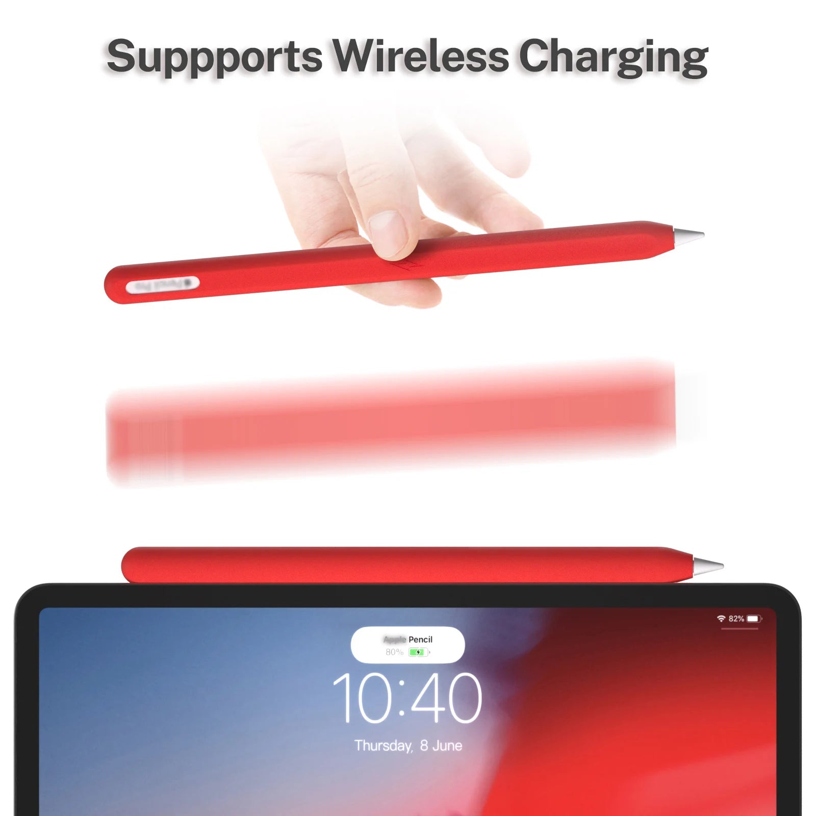 Lightweight Silicone Sleeve for Apple Pencil Pro