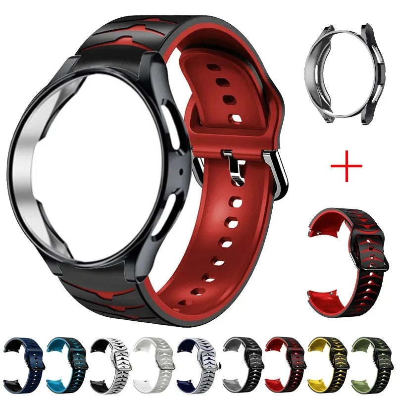 Gap-Free Silicone Strap for Samsung Galaxy Watch 6 Classic