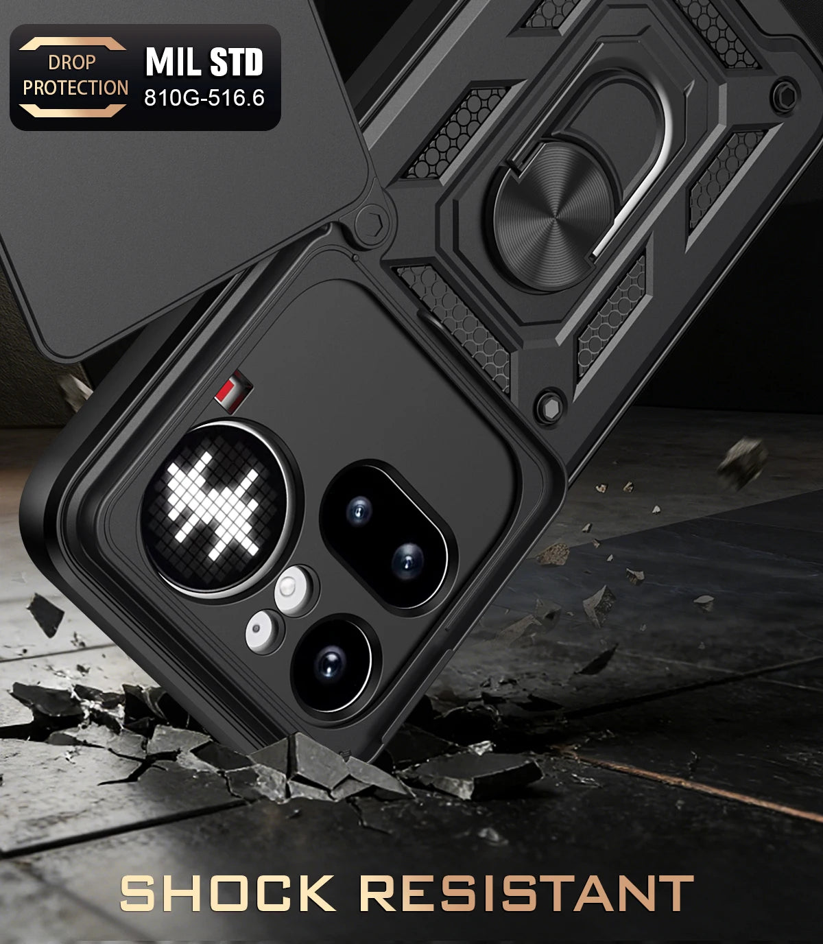 Dual-Layer Armor Case for Nothing Phone 4a Pro