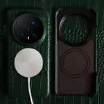 Crocodile Embossed Magnetic Case for Honor Magic8 Series