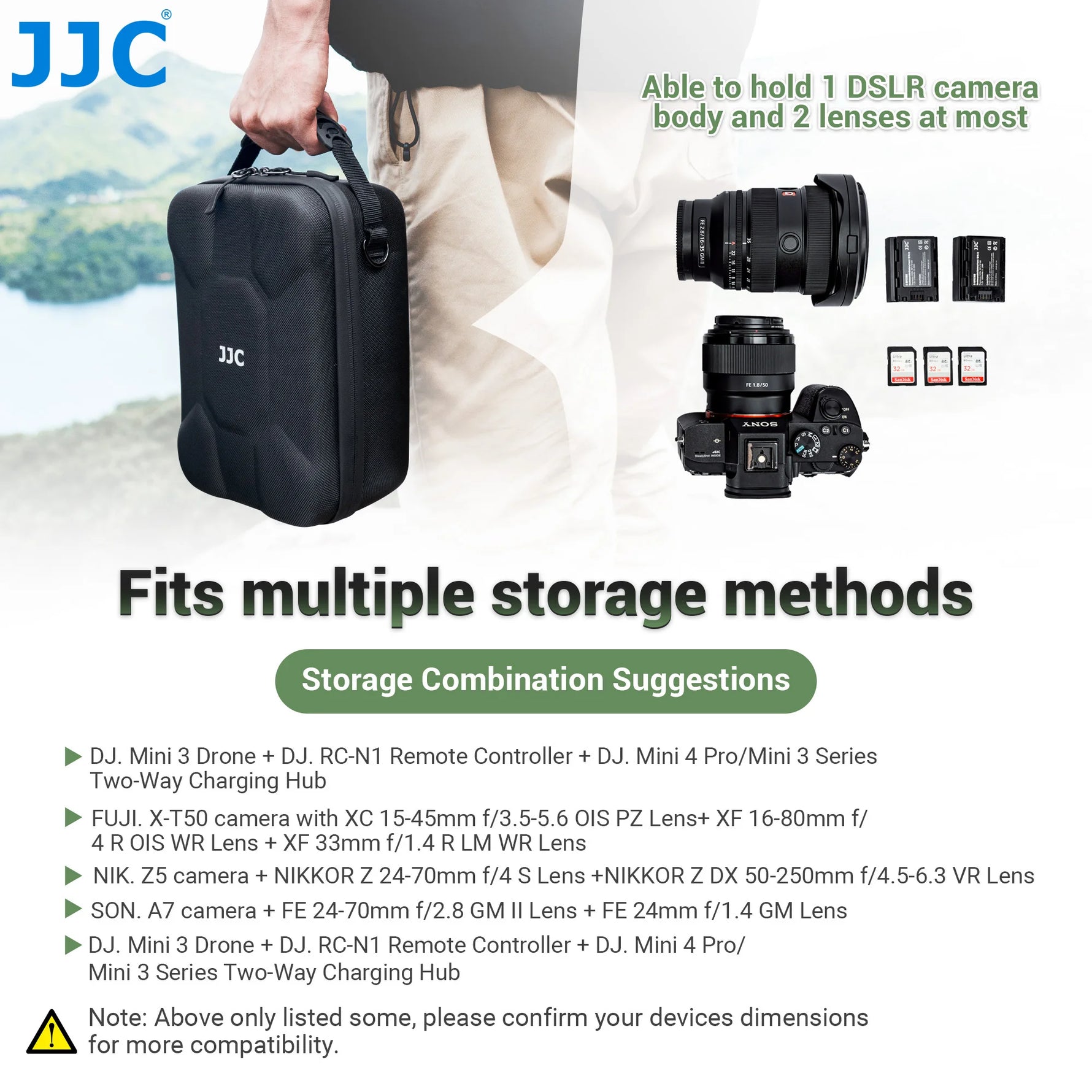 JJC Waterproof Hard Case
