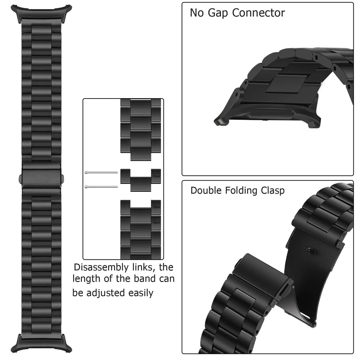 Stainless Steel Bracelet for Samsung Galaxy Watch Ultra 2