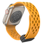 Breathable Magnetic Silicone Sport Strap for Apple Watch