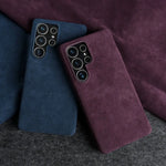 Premium Magnetic Alcantara Case for Samsung Galaxy S25 Series