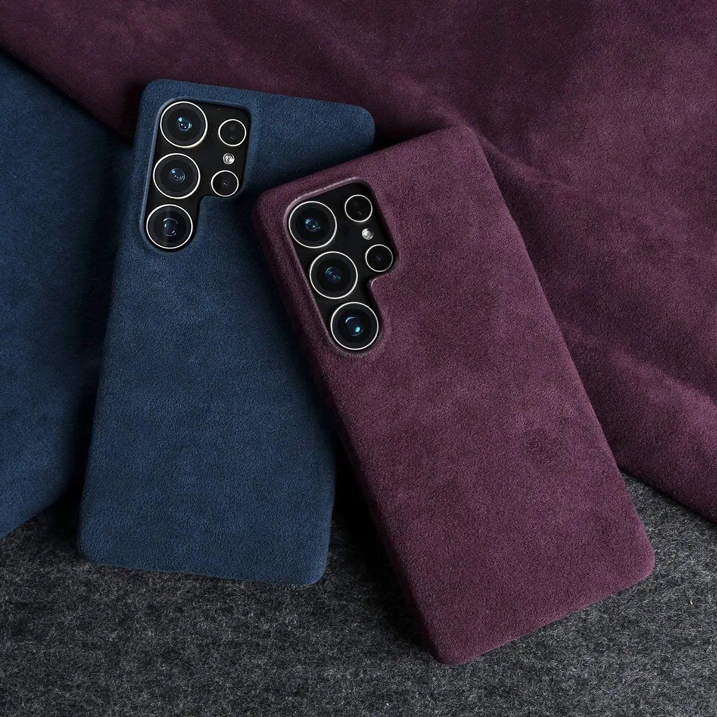 Premium Magnetic Alcantara Case for Samsung Galaxy S25 Series