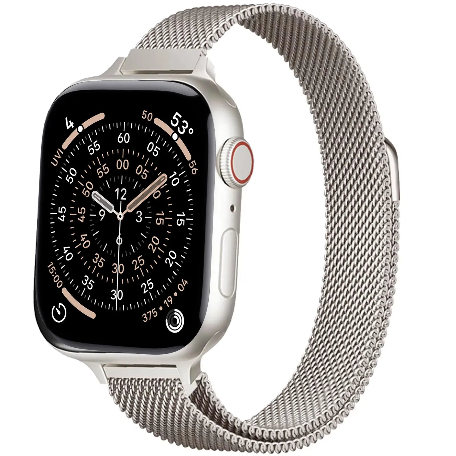 Elegant Slim Magnetic Milanese Loop Strap for Apple Watch
