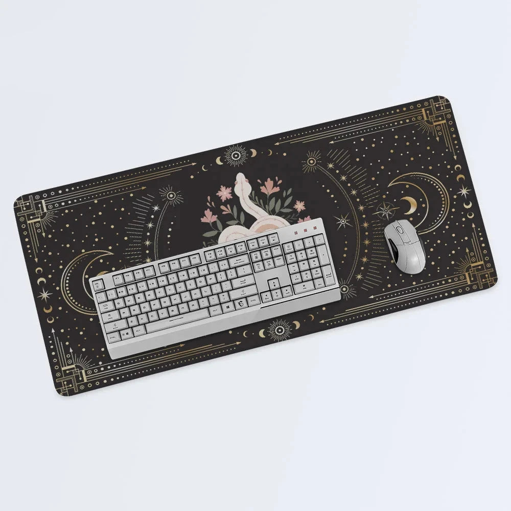 Mysterious Starry Sky Gaming Mouse Pad - Cosmic Comfort and Precision