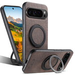 Google Pixel 9 Series Denim Magnetic Case with 360° Ring Bracket & Kickstand