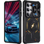 Military-Grade Shockproof Case with Slide Window Camera Cover for Samsung Galaxy S26 Ultra