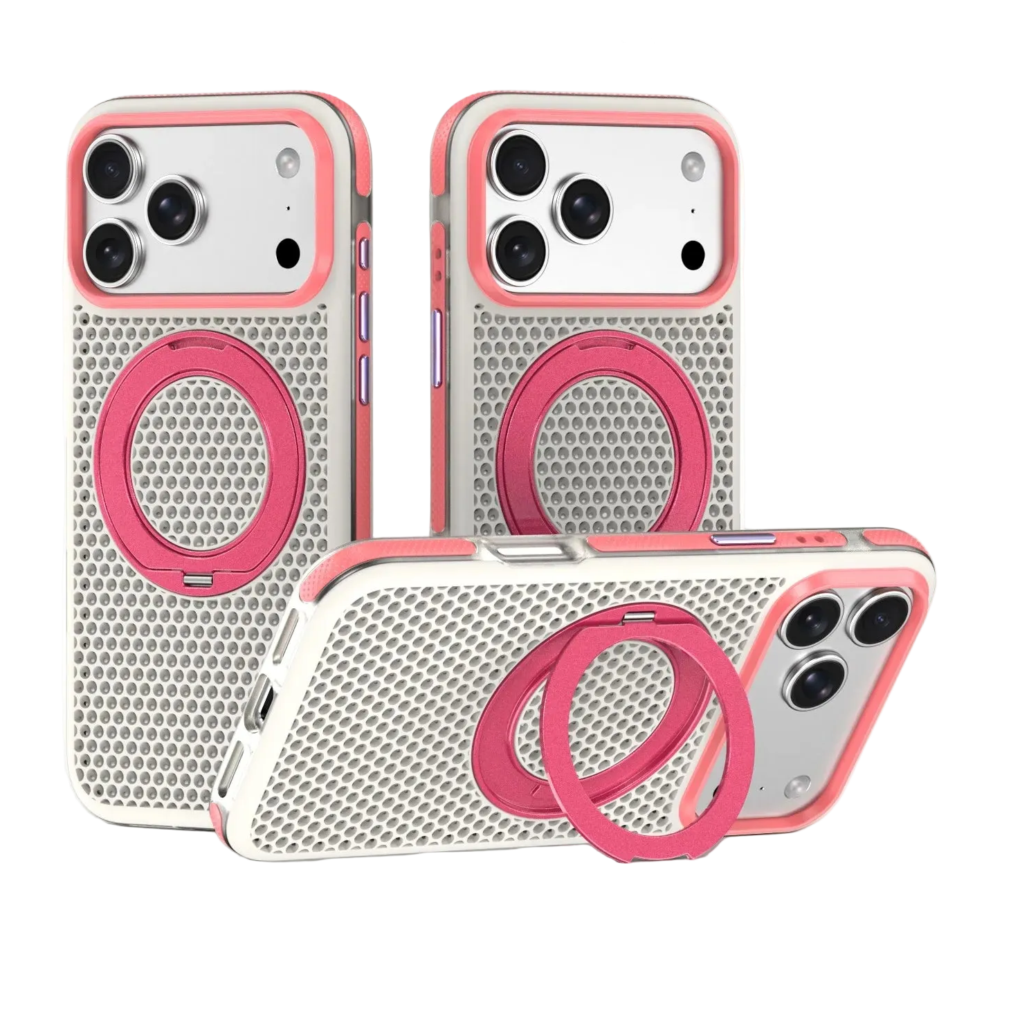 Shockproof Slim Fit MagSafe Case with Kickstand for iPhone 17 Pro & Pro Max