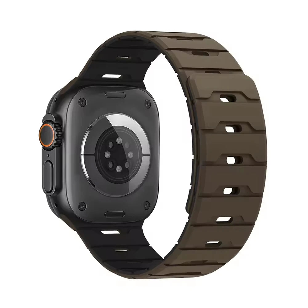 Soft Silicone Magnetic Strap for Apple Watch