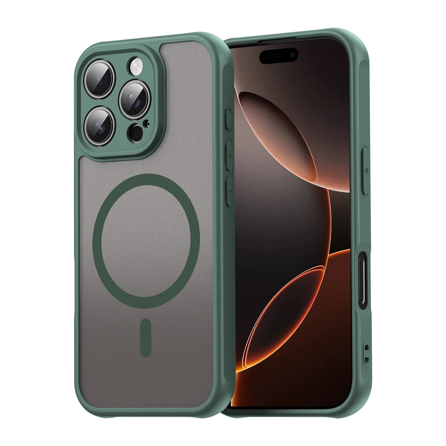 Matte Clear MagSafe Case for iPhone 16 Series