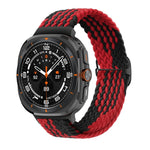 Nylon Woven Adjustable Buckle Watch Band for Samsung Galaxy Watch Ultra 2