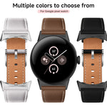 Premium Leather Replacement Strap for Google Pixel Watch 3