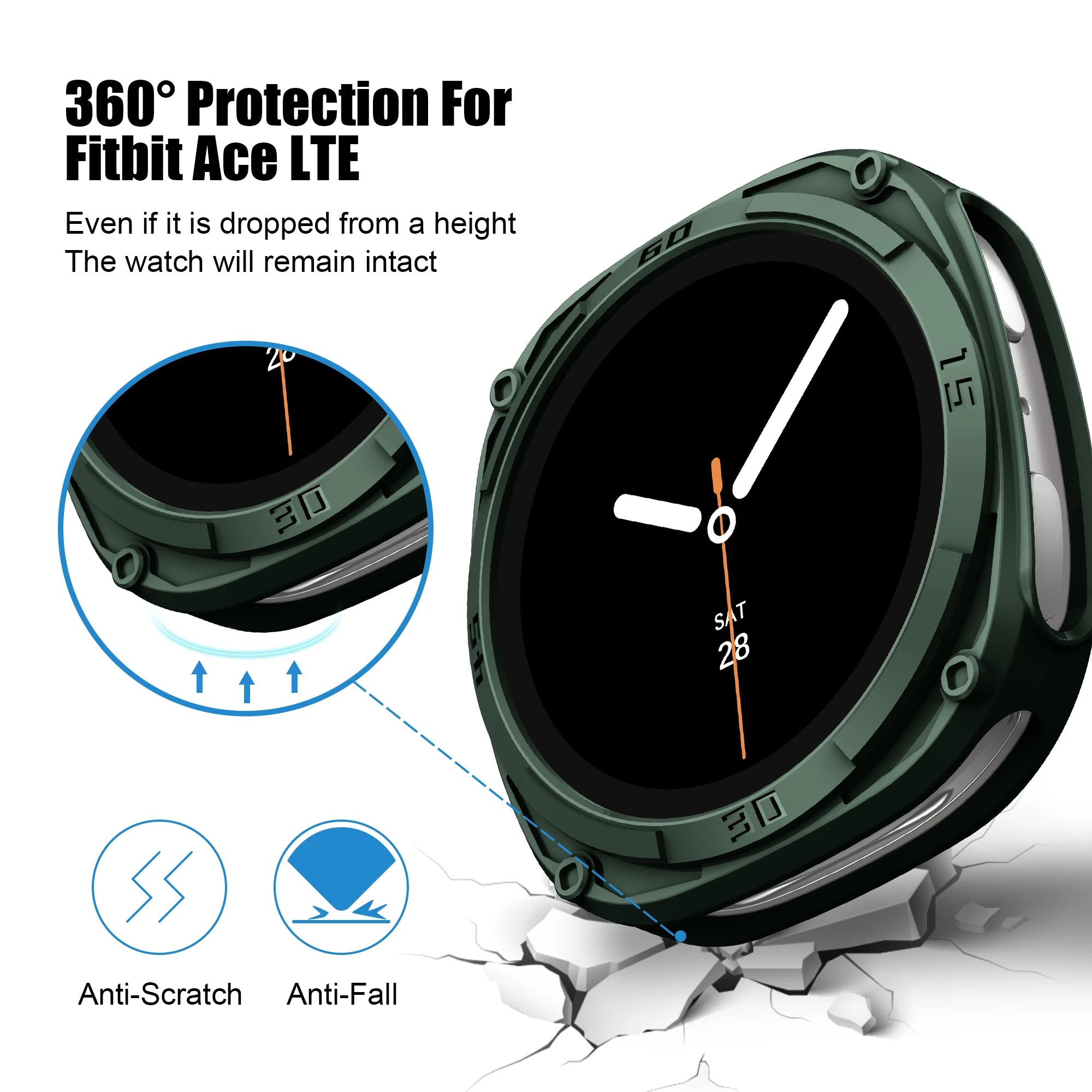 Samsung Galaxy Watch 8 PC Scale Bumper Case