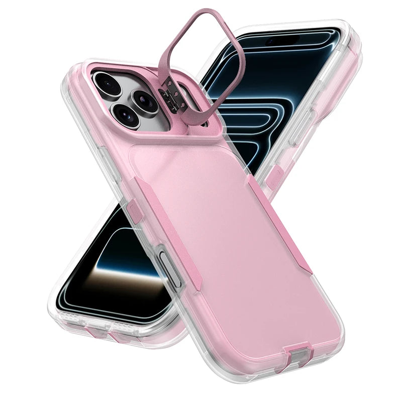 Heavy Duty Shockproof Case with Camera Bracket for iPhone 17 Series