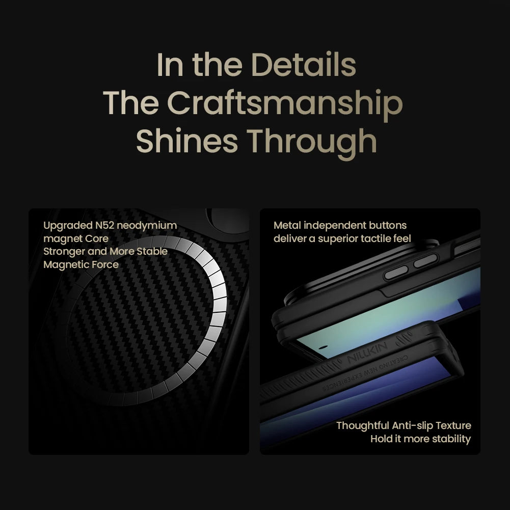 Aramid Fiber Case for Samsung Galaxy Z Fold 8 Ultra