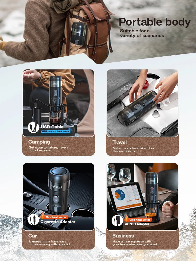 HiBREW H4A Portable Espresso Coffee Machine