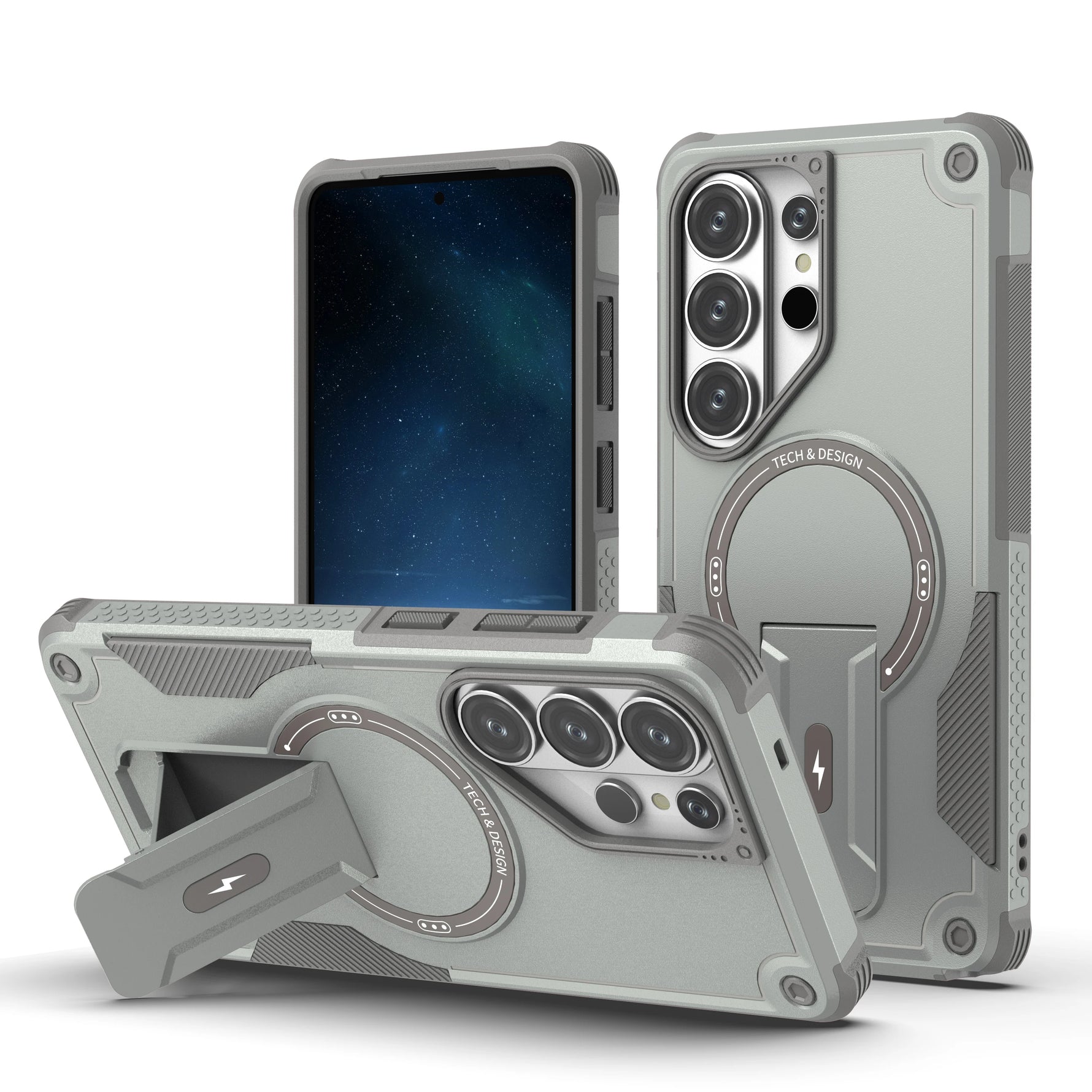 Heavy-Duty Magnetic Protective Case for Samsung Galaxy S26 Series