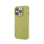 Ultra-Thin Honeycomb Mesh Cooling MagSafe Case for iPhone 15 Series
