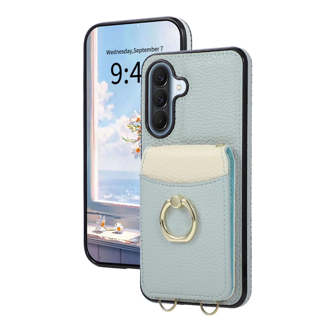 Detachable Crossbody Leather Wallet Case for Samsung Galaxy A16