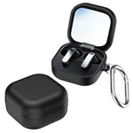 Samsung Galaxy Buds 4 / 4 Pro Lychee Leather Texture Protective Case With Hook