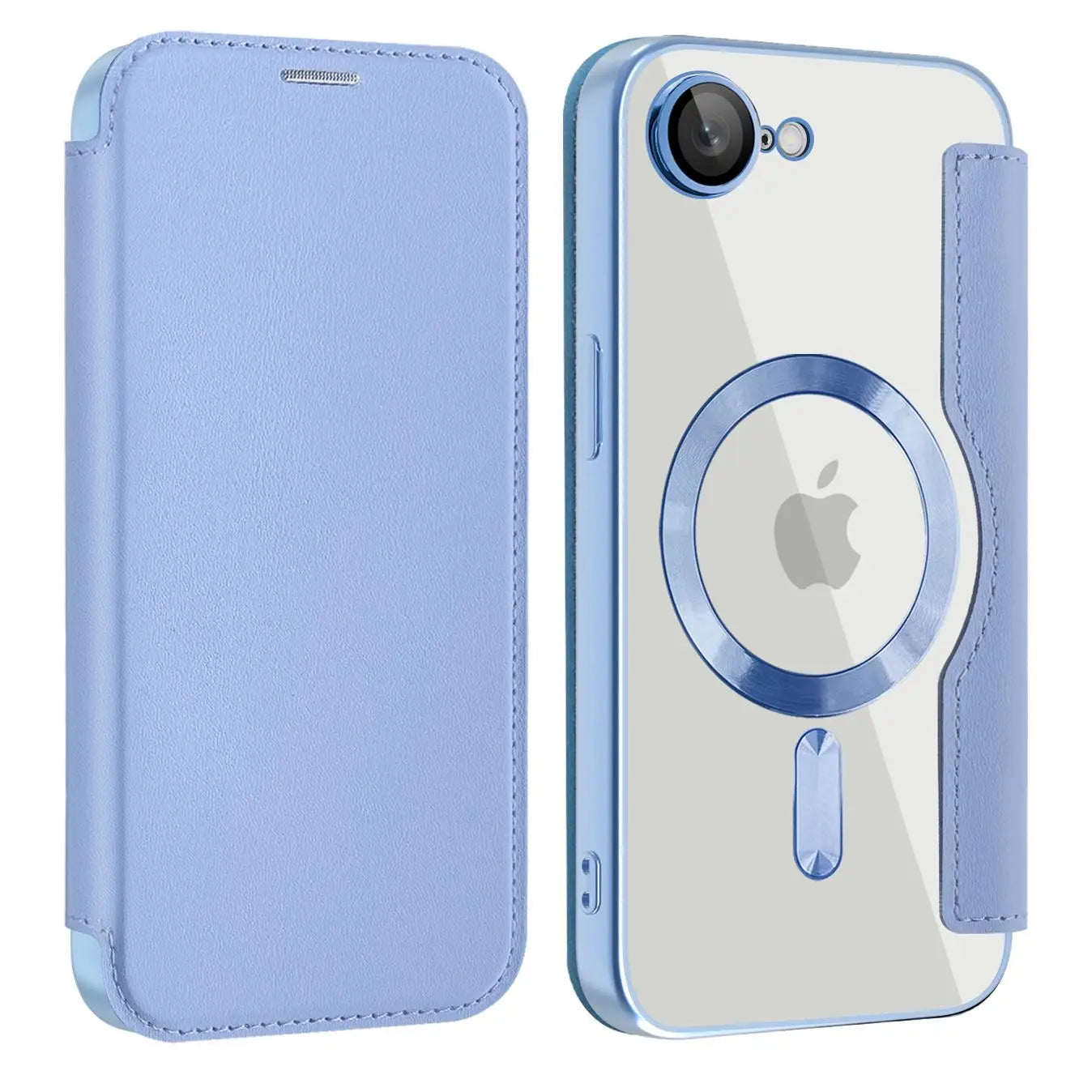 Protective Flip Magnetic Leather Case for iPhone 16e