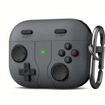Retro Gaming Silicone Case with Carabiner Clip for AirPods 3