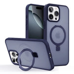 Shockproof Translucent Matte MagSafe Case with Invisible Stand for iPhone 16 Series
