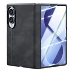 Shockproof Leather Magnetic Case with Integrated Screen Protector for Samsung Galaxy Z Fold 8