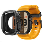 Sport Silicone Band with TPU+PC Bumper Case for Apple Watch