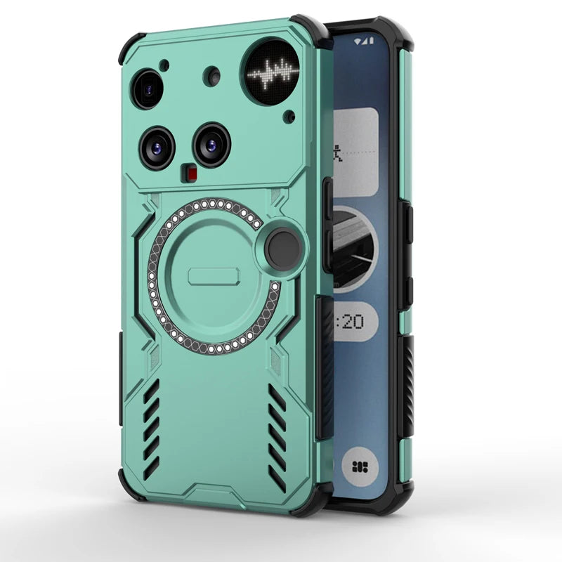 Shockproof Magnetic PC + TPU Case for Nothing Phone 3