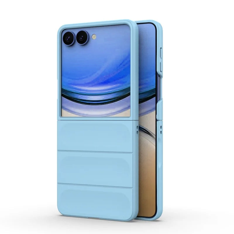 Shockproof PC Flip Case with Open-Back Design for Samsung Galaxy Z Flip 8