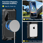 Heavy-Duty Aluminum Case with Glass and Camera Stand for Samsung Galaxy S26 Ultra