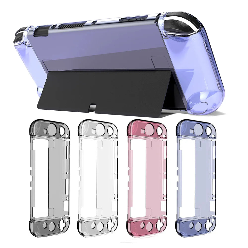 Switch Transparent Shell Transparent Shell Protective Case for Nintendo Switch OLED – Devicean