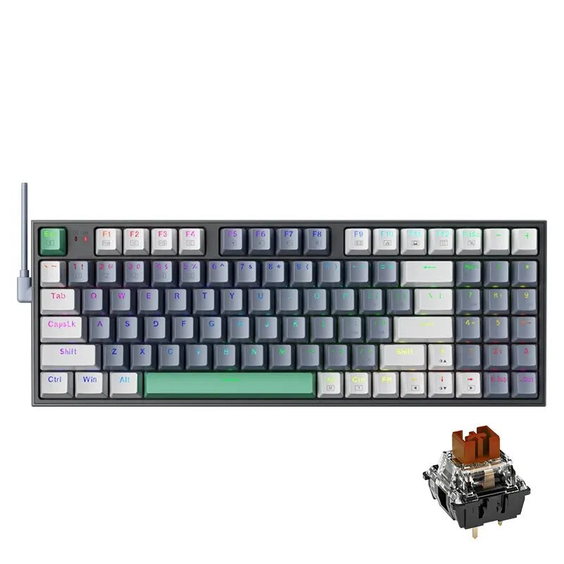MACHENIKE K500-94 Hot-Swappable Mechanical Keyboard