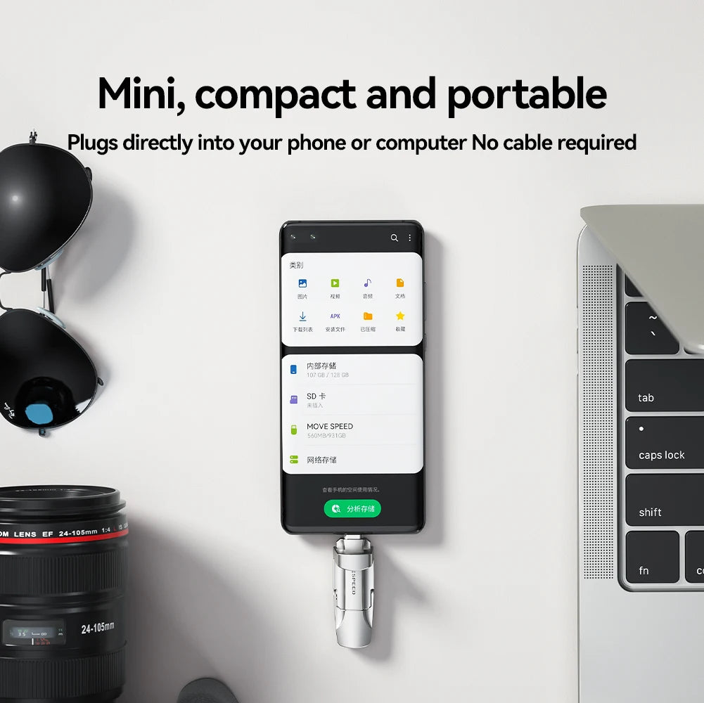 MOVESPEED High-Speed USB 3.2 Solid State Pen Drive