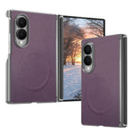 Luxury Magnetic Skin-Feel Leather Case for Samsung Galaxy Z Fold 8