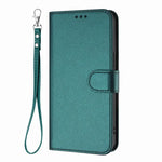 iPhone 15 Series Book-Style Leather Case with Wallet Function