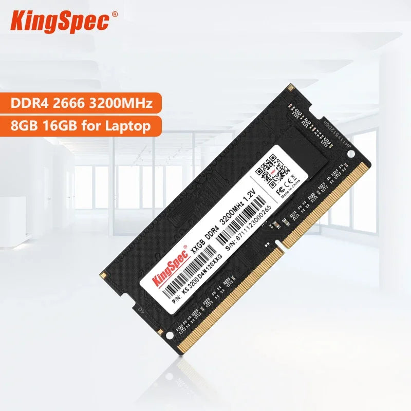 KingSpec DDR4 SO-DIMM Laptop RAM Module