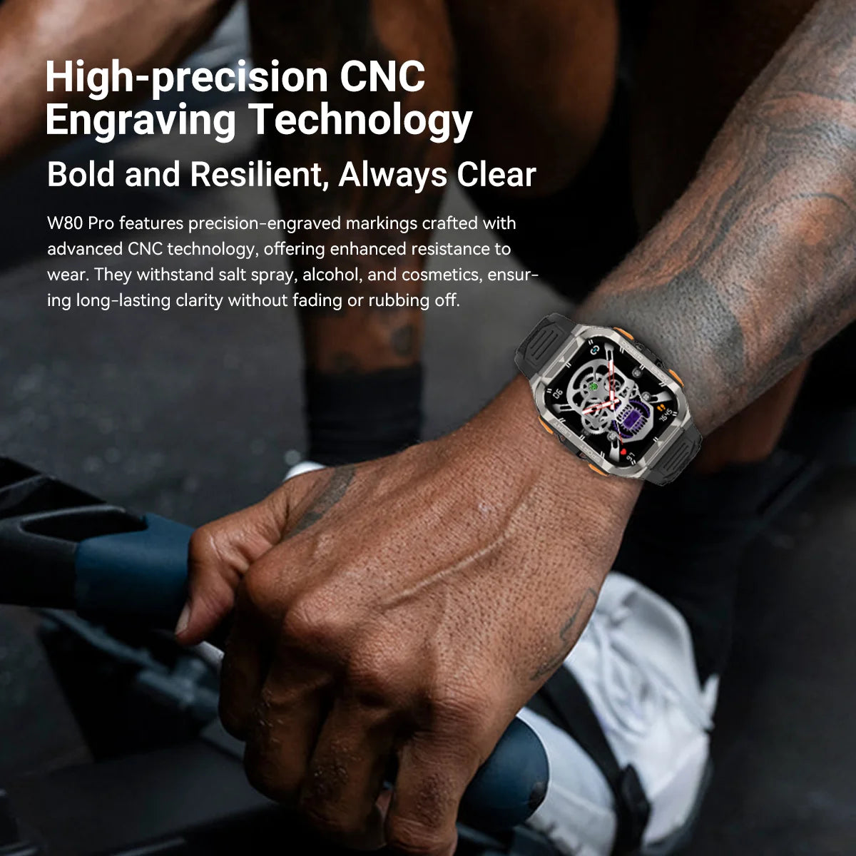 Blackview W80 PRO AI Translation Outdoor GPS Smartwatch